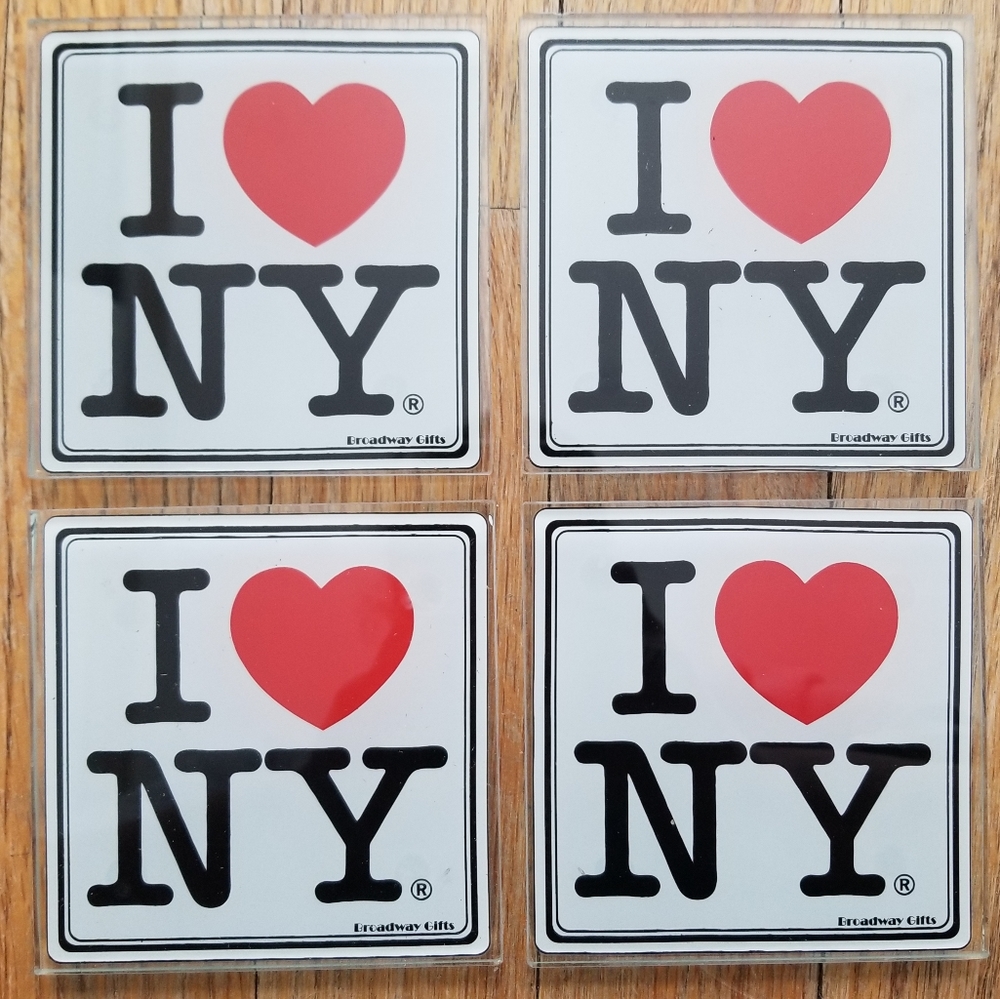 🎁3/$20 I❤NY coasters